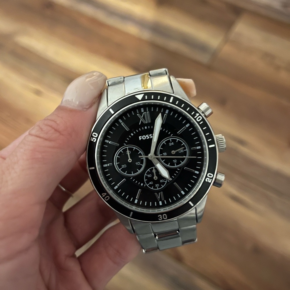 Stainless steel Fossip watch